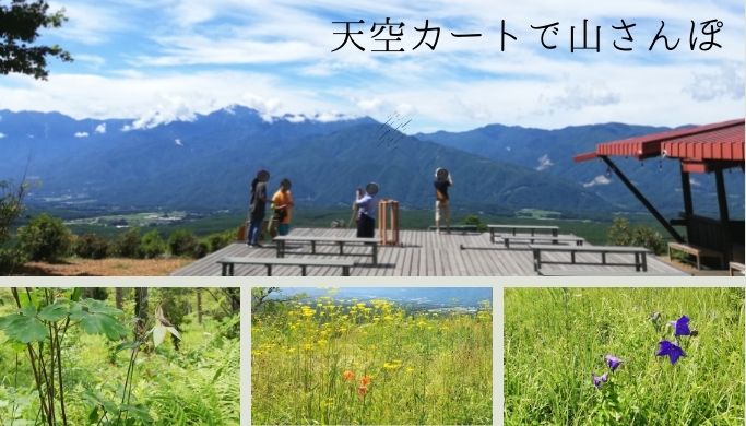 山野草も見られる 絶景の天空カート【八ヶ岳・小淵沢観光】