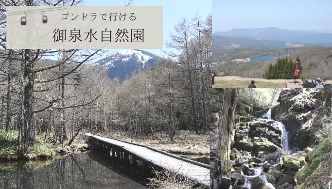 【御泉水自然園】ゴンドラでゆったり山散歩＆滝までハイキング（蓼科観光）